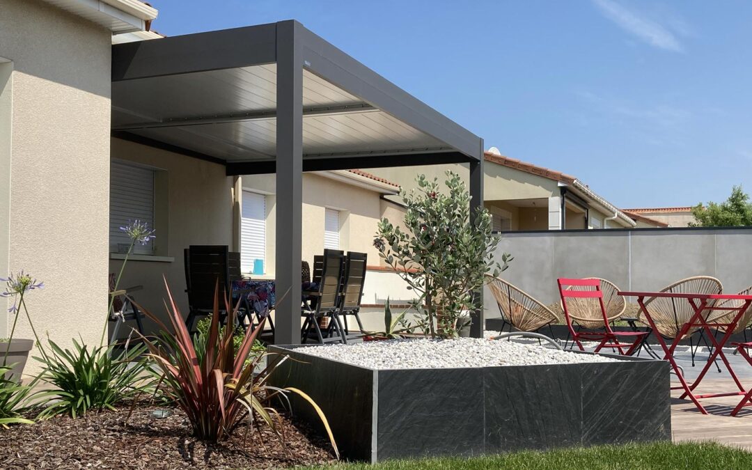 Pergola bioclimatique